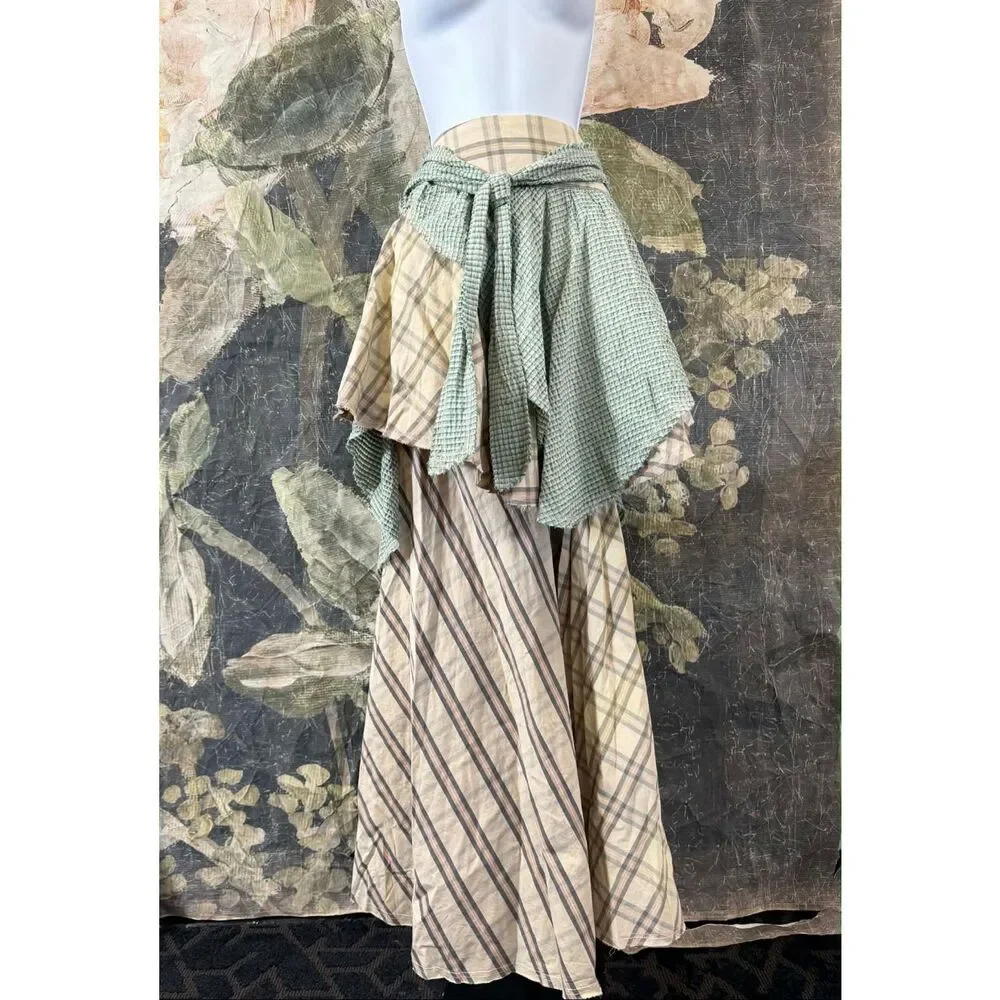New Free People Calliope Maxi Skirt Size 14 - Picture 8 of 11